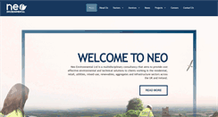 Desktop Screenshot of neo-environmental.co.uk