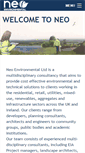 Mobile Screenshot of neo-environmental.co.uk
